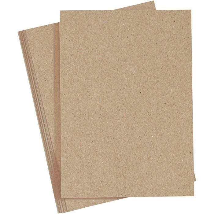 Papel, A4, hoja 210x297 mm, 120 gr, natural, 20 ud/ 1 paquete