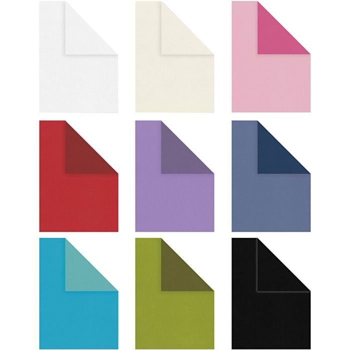 Papel, A4, hoja 210x297 mm, El contenido puede variar , 100 gr, surtido de colores, 30x20 hoja/ 1 paquete