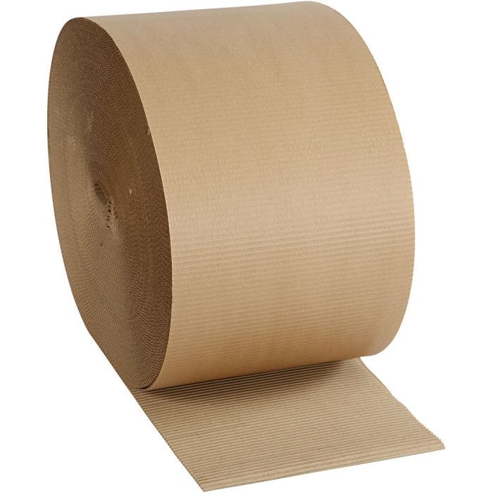 Cartón ondulado, A: 30 cm, 70 m/ 1 rollo