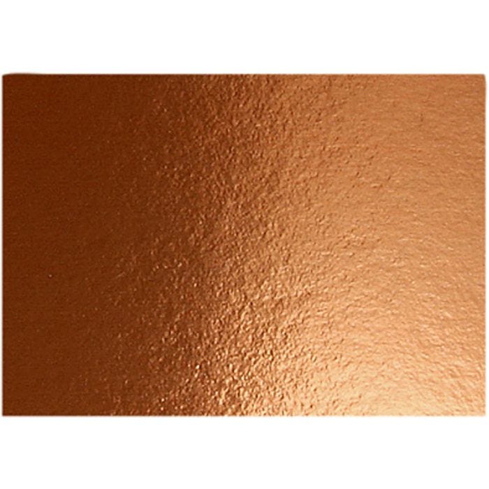 Cartulina metalizada, A4, hoja 210x297 mm, 280 gr, cobre, 10 hoja/ 1 paquete