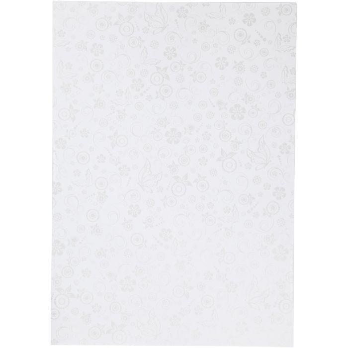 Papel , A4, hoja 210x297 mm, 80 gr, blanco, 20 hoja/ 1 paquete