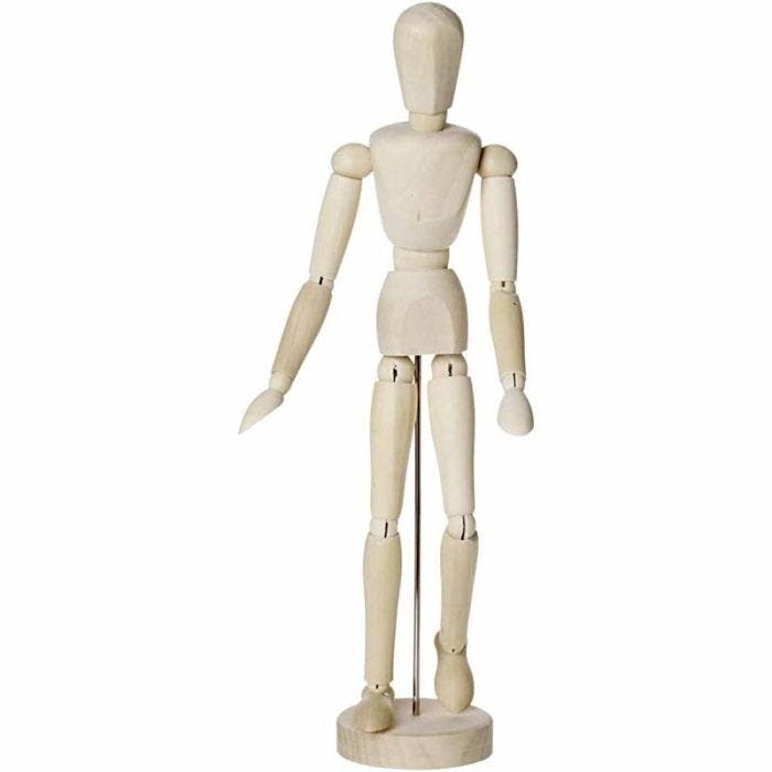 Maniquí, masculino, A: 30 cm, 1 ud
