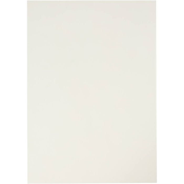 Papel de Terciopelo, A4, hoja 210x297 mm, 100 gr, blanquecino, 10 hoja/ 1 paquete