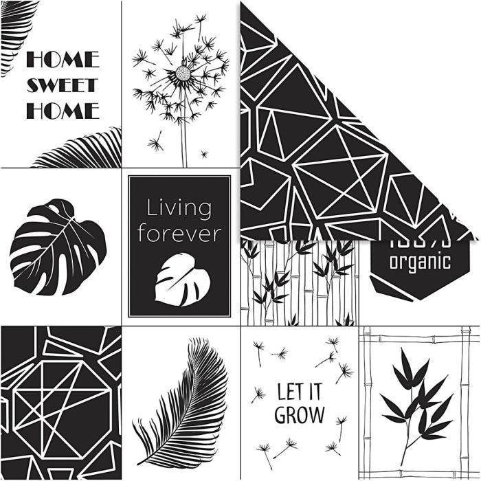Papel estampado, hojas, 180 gr, 5 hoja/ 1 paquete
