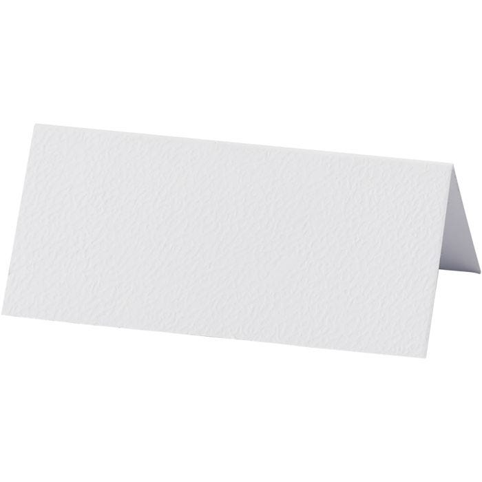 Meseros, medidas 9x4 cm, 220 gr, blanco, 20 ud/ 1 paquete