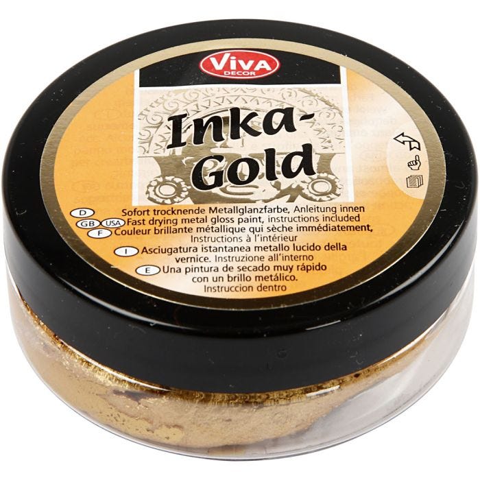 Inka Gold, dorado, 50 ml/ 1 bote