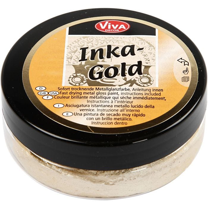 Inka Gold, dorado claro, 50 ml/ 1 bote