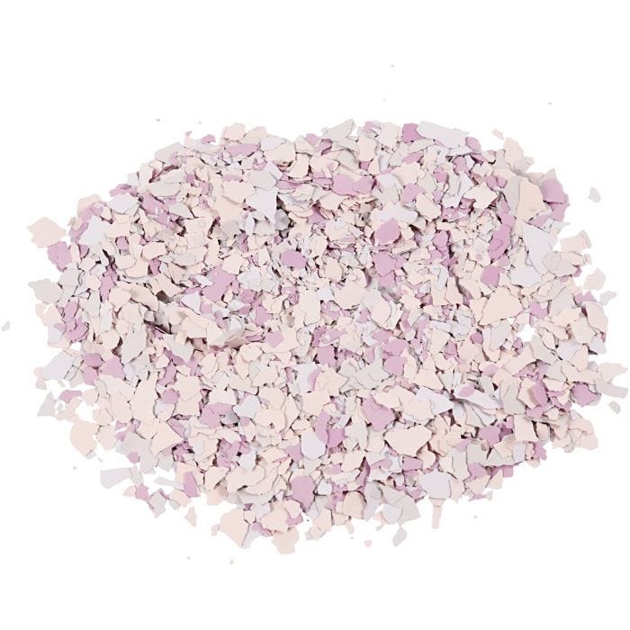 Copos de Terrazo, morado, 90 gr/ 1 bote