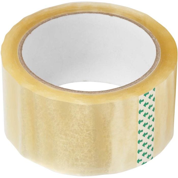 Cinta de embalaje, A: 48 mm, 60 m/ 1 rollo
