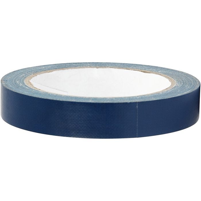 Cinta Adhesiva, A: 19 mm, azul, 25 m/ 1 rollo