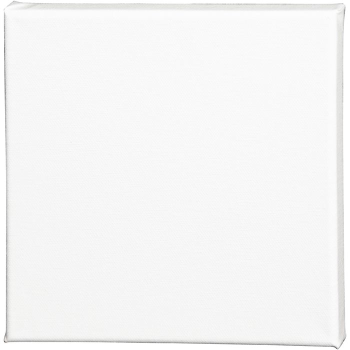 Lienzo, P: 1.6 cm, medidas 20x20 cm, 360 gr, blanco, 1 ud