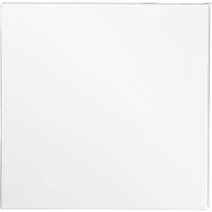 Lienzo, P: 1.6 cm, medidas 50x50 cm, 360 gr, blanco, 5 ud/ 1 paquete