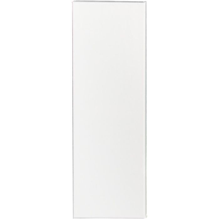 Lienzo, P: 1.6 cm, medidas 20x60 cm, 360 gr, blanco, 10 ud/ 1 paquete