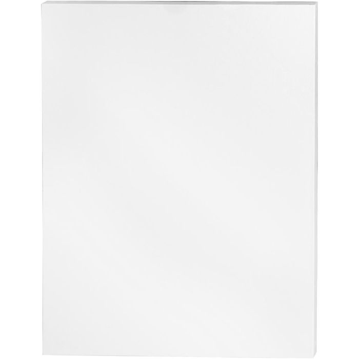Lienzo, P: 3,7 cm, medidas 70x90 cm, 360 gr, blanco, 5 ud/ 1 paquete