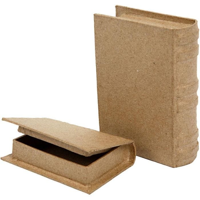 Libros, medidas 8x11,5x2,5 cm, 2 ud/ 1 set