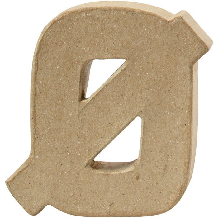 Letra, Ø, A: 10 cm, grosor 2 cm, 1 ud