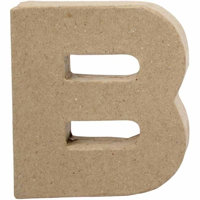 Letra, B, A: 10 cm, A: 9 cm, grosor 1,7 cm, 1 ud