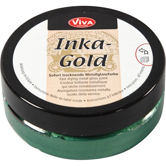 Inka Gold, esmeralda, 50 ml/ 1 bote