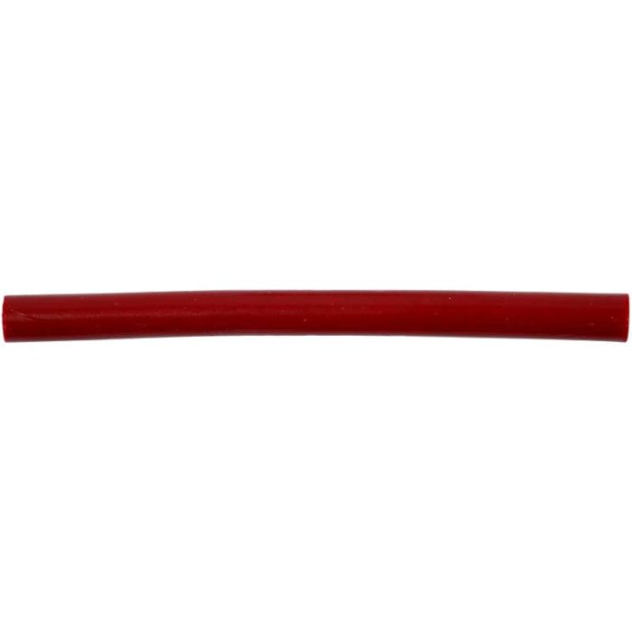 Barra de cera, L. 10 cm, dia 8 mm, rojo, 6 ud/ 1 paquete