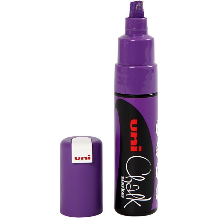 Bolígrafo de Tiza, 8 mm, morado, 1 ud