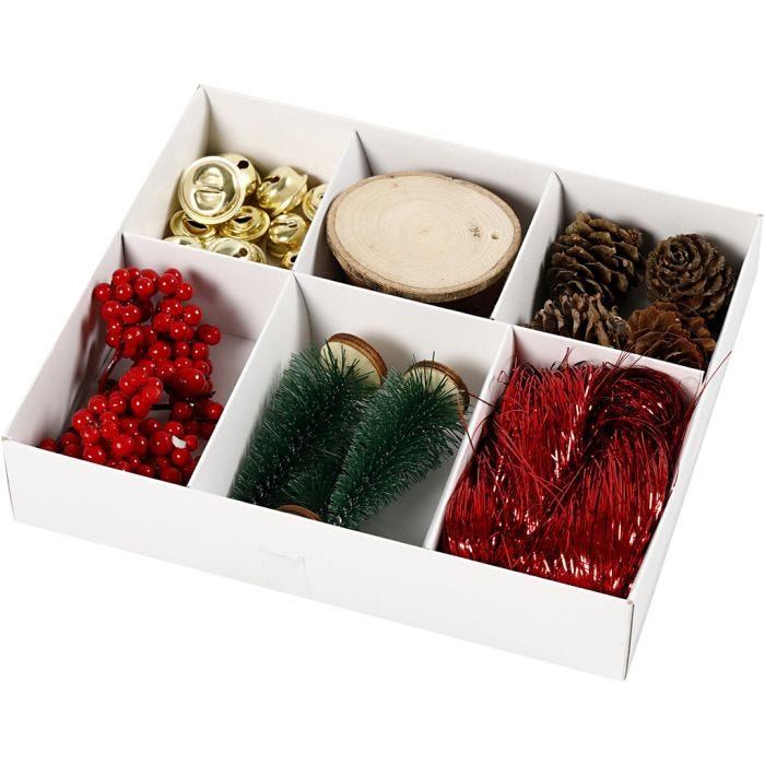 Decoración para regalos, Antiquado, 6 stdas/ 1 paquete