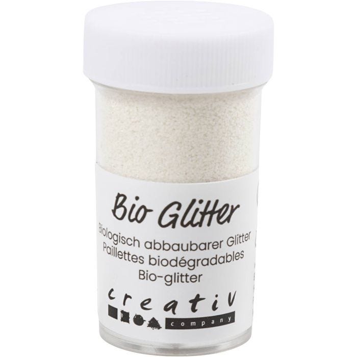 Purpurina bio, blanco, 27 ml/ 1 bote