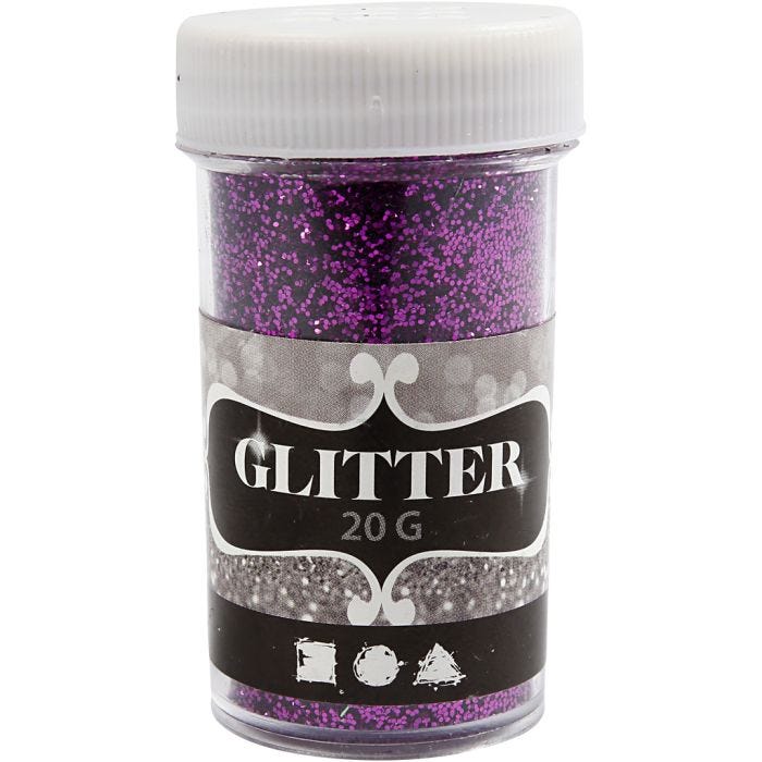 Purpurina, morado, 20 gr/ 1 bote