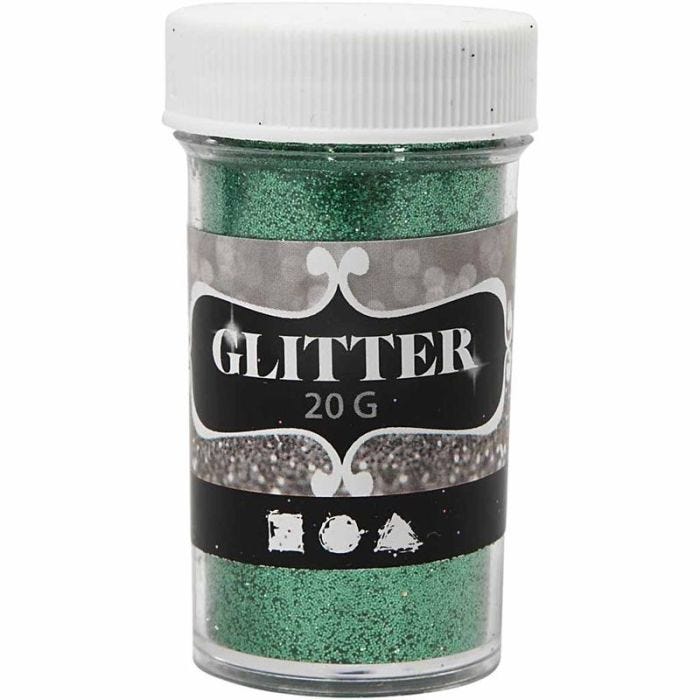 Purpurina, verde, 20 gr/ 1 bote