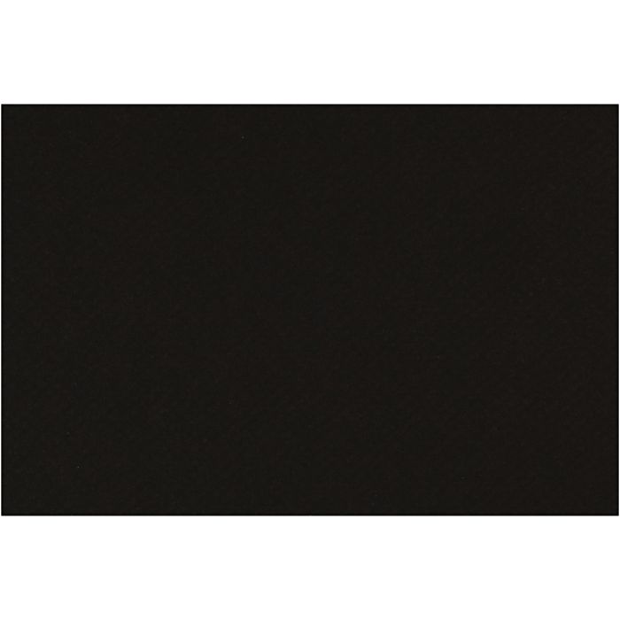 Cartulina francesa, A4, hoja 210x297 mm, 160 gr, negro, 1 hoja