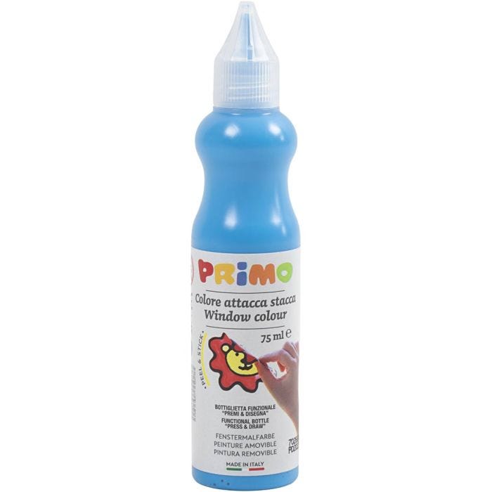 Pintura para ventanas, azul, 75 ml/ 1 botella
