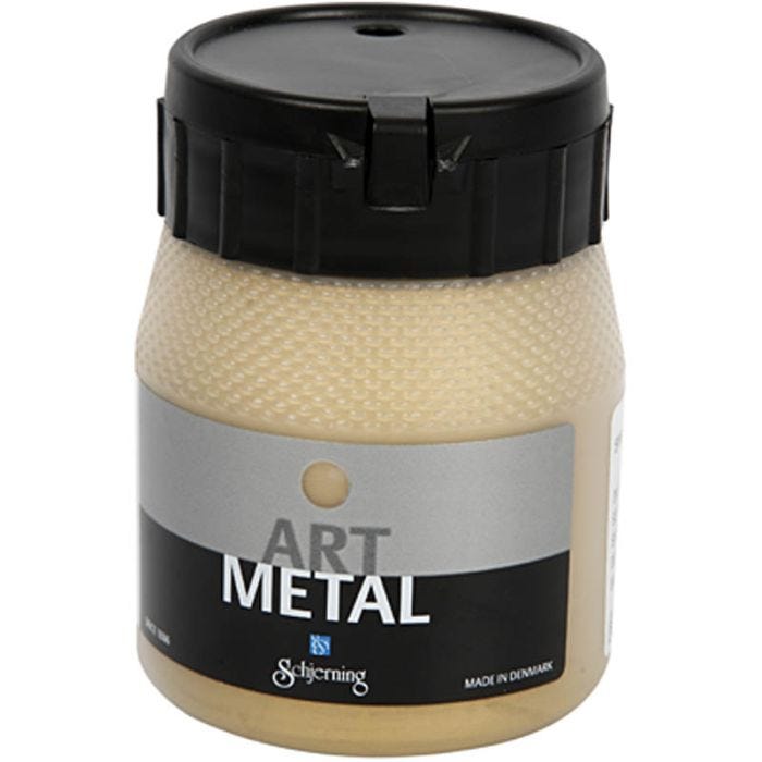 Pintura Art Metal, dorado claro(5102), 250 ml/ 1 botella