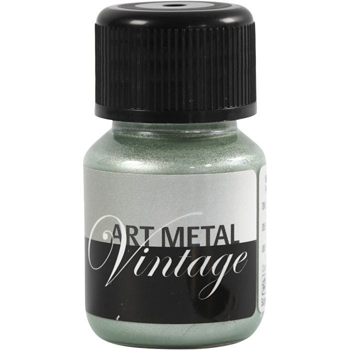 Pintura Art Metal, verde perlado(5097), 30 ml/ 1 botella