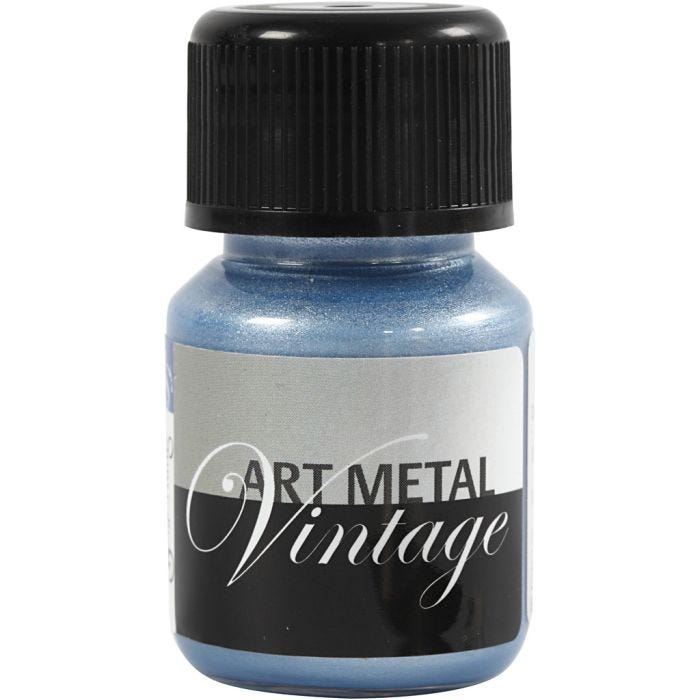 Pintura Art Metal, azul perlado(5031), 30ml/ 1 botella
