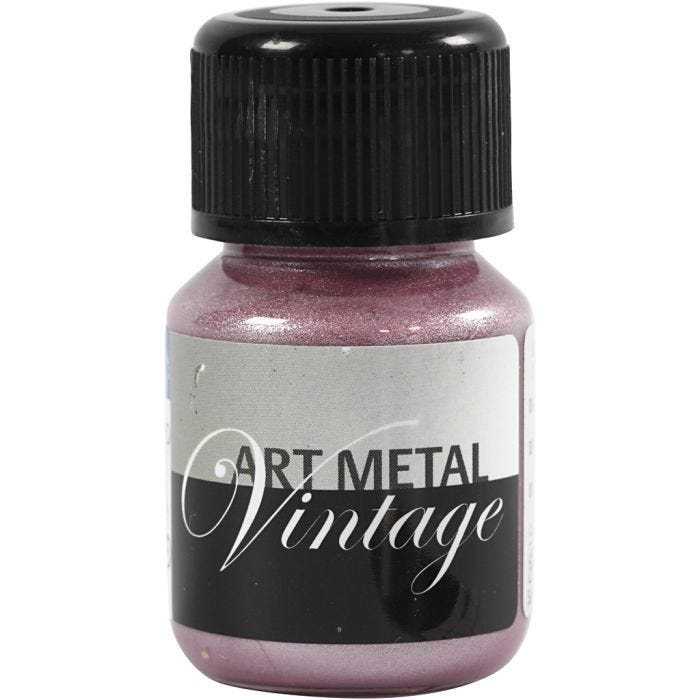 Pintura Art Metal, rojo perladoå(5096), 30 ml/ 1 botella