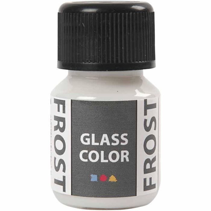 Glass Color Frost, blanco, 30 ml/ 1 botella