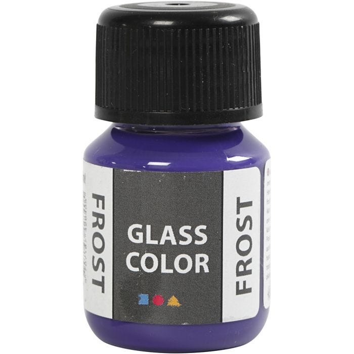 Glass Color Frost, violeta, 30 ml/ 1 botella