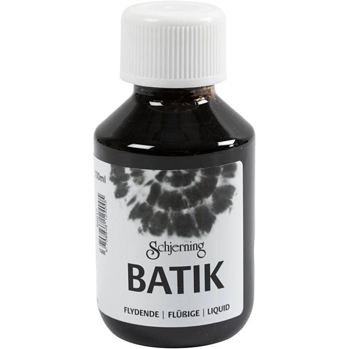 Tinte batik, negro, 100 ml/ 1 botella
