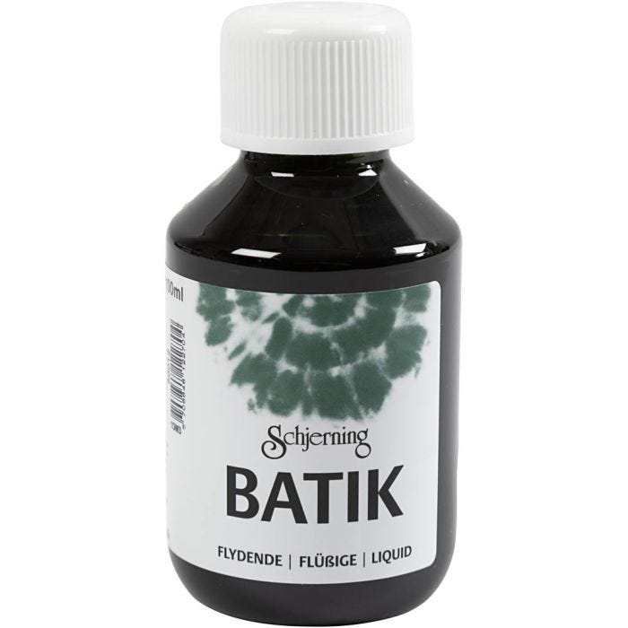 Tinte batik, verde, 100 ml/ 1 botella
