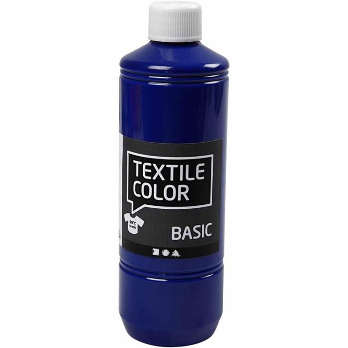 Colorante textil, azul primario, 500 ml/ 1 botella