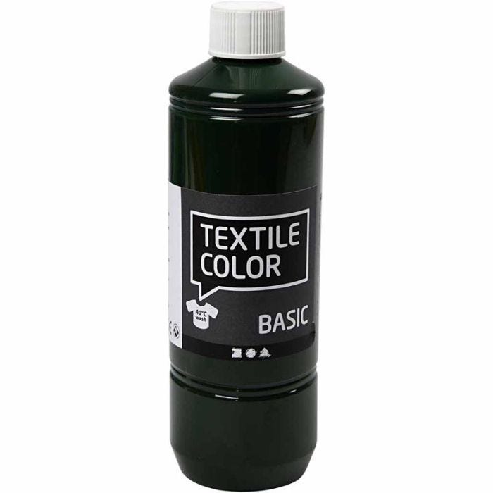 Colorante textil, verde-oliva, 500 ml/ 1 botella