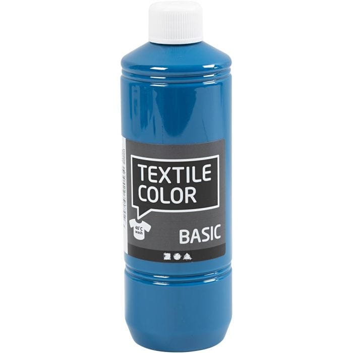 Colorante textil, turquesa azulado, 500 ml/ 1 botella