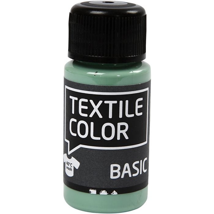 Colorante textil, verde mar, 50 ml/ 1 botella