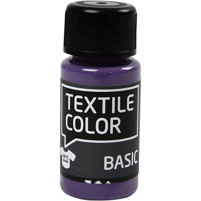 Colorante textil, lavanda, 50ml/ 1 botella