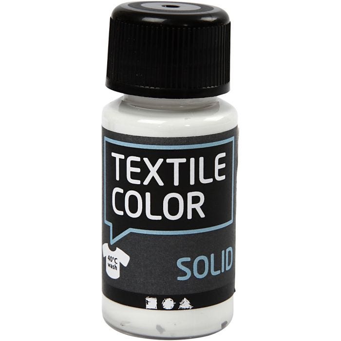 Sólido textil, opaco, blanco, 50 ml/ 1 botella