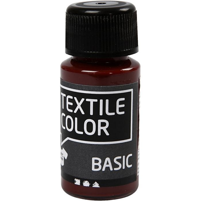 Colorante textil, marrón, 50 ml/ 1 botella