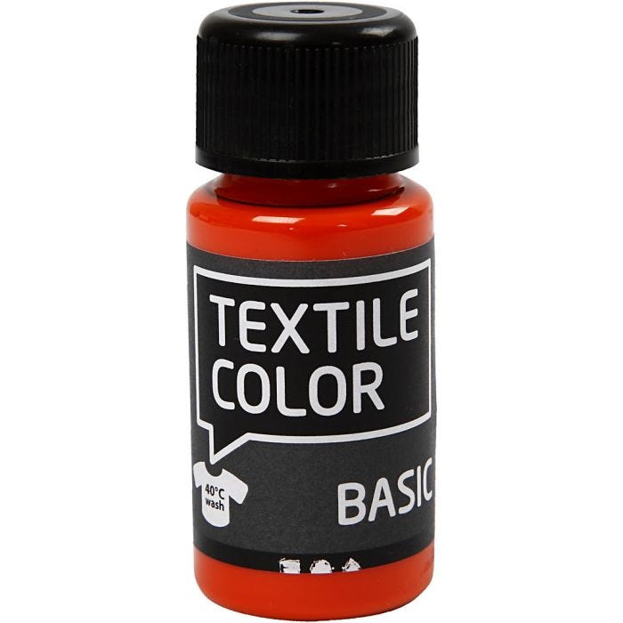 Colorante textil, naranja, 50 ml/ 1 botella