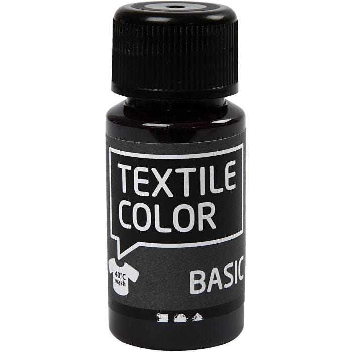 Colorante textil, rojo / violeta, 50 ml/ 1 botella