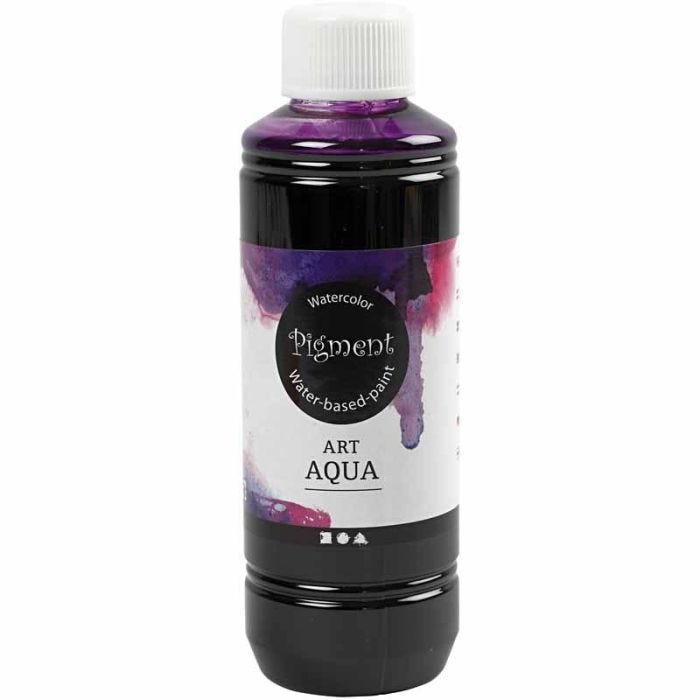 Acuarela Líquida, rojo / violeta, 250 ml/ 1 botella
