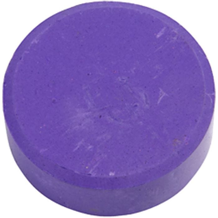 Acuarelas, A: 16 mm, dia 44 mm, morado, 6 ud/ 1 paquete