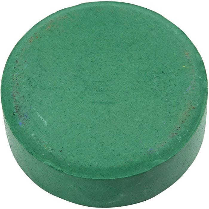 Acuarelas, A: 19 mm, dia 57 mm, verde oscuro, 6 ud/ 1 paquete
